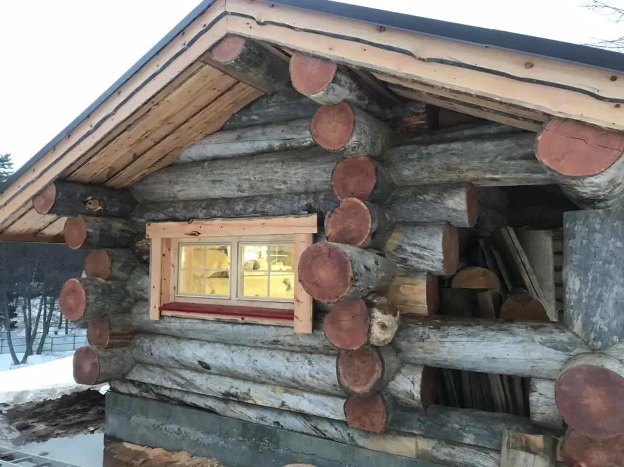 Компактная баня из Кело